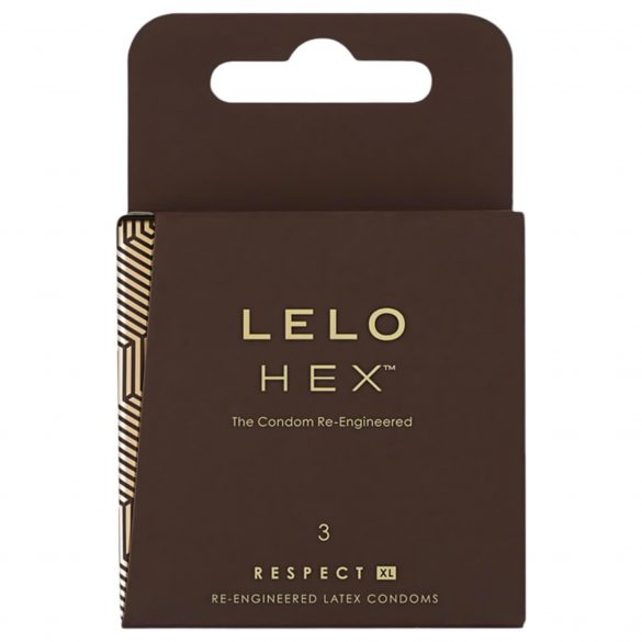 LELO Hex Respect XL - luksuskondoom (3tk) 