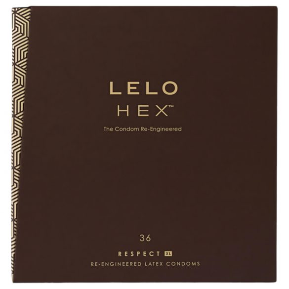 LELO Hex Respect XL - luksuskondoom (36 tk)