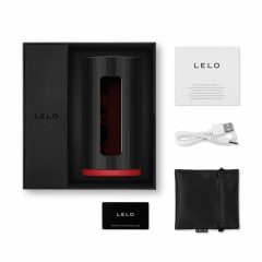 LELO F1s V2 - interaktiivne masturbaator (must-punane)