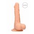 RealRock Dong 7 - elutru, munanditega dildo (17 cm) - naturaalne 