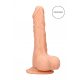 RealRock Dong 9 - realistlik munanditega dildo (23cm) - naturaalne 