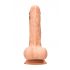 RealRock Dong 9 - realistlik munanditega dildo (23cm) - naturaalne 