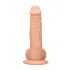 RealRock Dong 9 - realistlik munanditega dildo (23cm) - naturaalne 