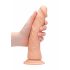 RealRock Dong 8 - loodud dildoks (20cm) - naturaalne