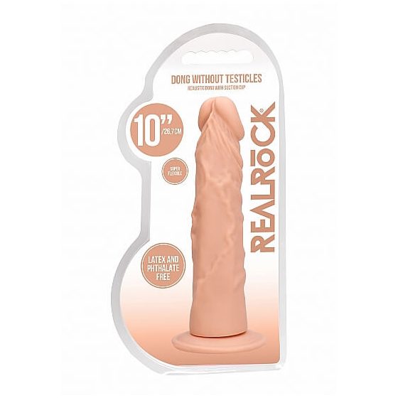 RealRock Dong 10 - realistlik dildo (25cm) - naturaalne