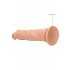 RealRock Dong 10 - ehtne dildo (25cm) - naturaalne