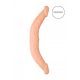 RealRock Kaheotsaline Dildo 14 - topelt dildo (36cm) - naturaalne 