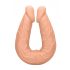 RealRock Kaheotsaline Dildo 14 - topelt dildo (36cm) - naturaalne 