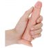 RealRock Slim - iminappadega realistlik dildo - 15,5cm (naturaalne)