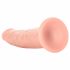 RealRock Slim - iminapaga realistlik dildopulk - 15,5cm (naturaalne) 