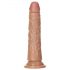 RealRock Slim - iminappadega realistlik dildo 15,5cm (tumed naturaalne)