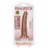 RealRock Slim - iminapaga realistlik dildos 15,5cm (tume naturaalne) 