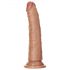 RealRock Slim - iminappadega realistlik dildo 15,5cm (tumed naturaalne)