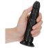 RealRock Slim - iminapaga realistlik dildo - 15,5cm (must) 