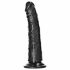 RealRock Slim - iminapaga realistlik dildo - 15,5cm (must) 