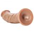 RealRock - iminappadega realistlik dildo - 15,5cm (tume naturaalne)