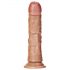 RealRock - iminappadega realistlik dildo - 15,5cm (tume naturaalne)