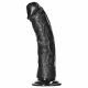 RealRock - realistlik iminapaga dildo - 15,5 cm (must) 