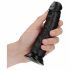 RealRock - realistlik iminapaga dildo - 15,5 cm (must) 