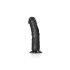 RealRock - realistlik iminapaga dildo - 15,5 cm (must) 