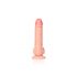 RealRock - iminapaga realistlik dildo munanditega - 15,5cm (naturaalne) 