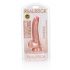 RealRock - iminapaga realistlik dildo munanditega - 15,5cm (naturaalne) 