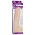 Doc Johnson Vac-U-Lock Hung 12 - elutru munanditega dildo (naturaalne)