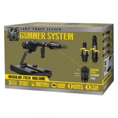   Doc Johnson Gunner Süsteem - modulaarne sekssilm 2 kinnitusega (must)