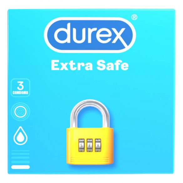 Durex extra safe - ohutu kondoom (3tk) 