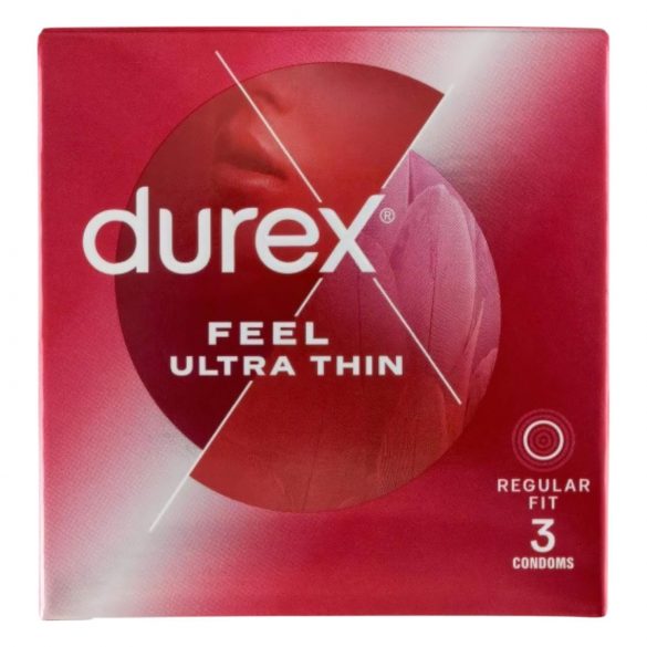 Durex Feel Ultra Thin - üliõhukesed kondoomid (3 tk)