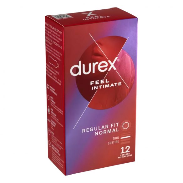 Durex Feel Intimate – õhuke kondoom (12 tk)