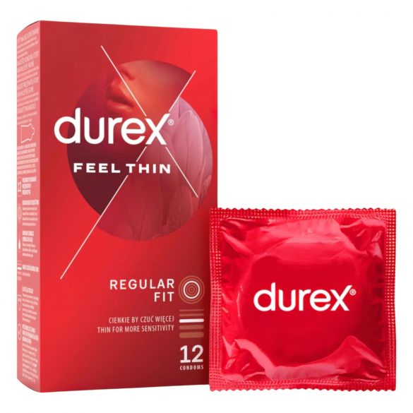 Durex Feel Thin - naturaalne tunde kondoom (12 tk)