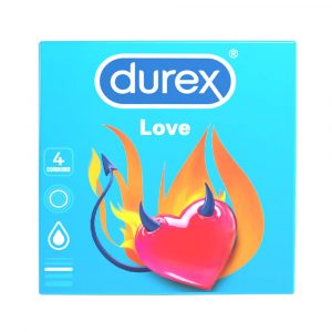 Durex kondoomid Armastus - Easy-on kondoomid (4tk)
