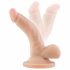 Dr. Skin 4 - iminapaga munandiga realistlik dildo - naturaalne (12cm) 