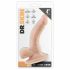 Dr. Skin 4 - iminapaga munandiga realistlik dildo - naturaalne (12cm) 