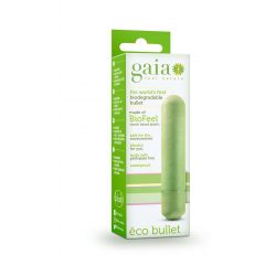   Gaia Eco M - keskkonnasõbralik vibraator (roheline) - keskmine