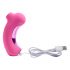 Platanomelón Mambo - air pulse clitoral stimulator (pink)