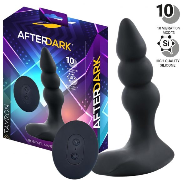 AfterDark - vibratsiooniga eesnäärmemasseerija (must)