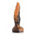 Creature Cocks Ravager - tekstuuriga silikoonist dildo - 20 cm (oranž)