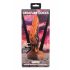 Creature Cocks Ravager - tekstuuriga silikoonist dildo - 20 cm (oranž)