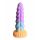 Creature Cocks Mystique - ükssarvik dildo - 21cm (lilla-kollane) 