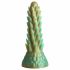 Creature Kuke Stegosaurus - okkaline silikoondildo - 20 cm (roheline) 