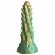 Creature Kuke Stegosaurus - okkaline silikoondildo - 20 cm (roheline) 