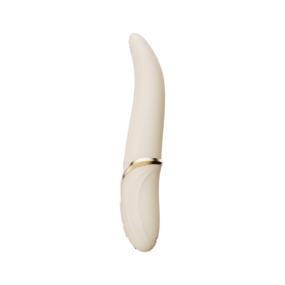 Zalo Eve - Rechargeable luxury vibrator with heater (white)