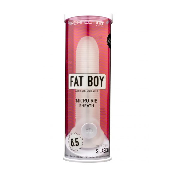 Fat Boy Micro Ribiline - peeniskate (17cm) - piimvalge