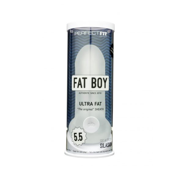 Fat Boy Original Ultra Fat - peenisehülss (15 cm) - piimvalge