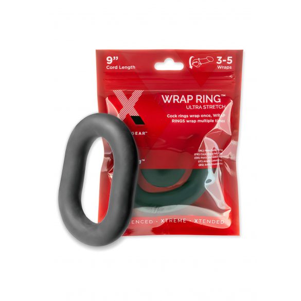 Perfect Fit Ultra Wrap 9 - paks peeniserõngas - must (22cm) 