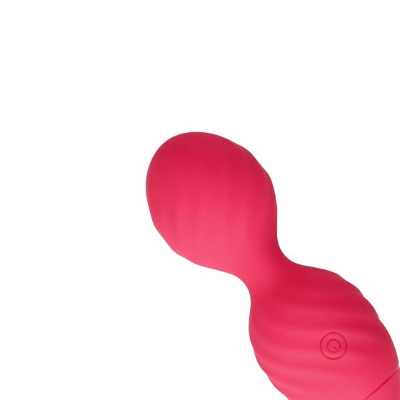 Loveline - akuga, raadiosarjaga, soonilise pinnaga vibreeriv geišapall (roosa)
