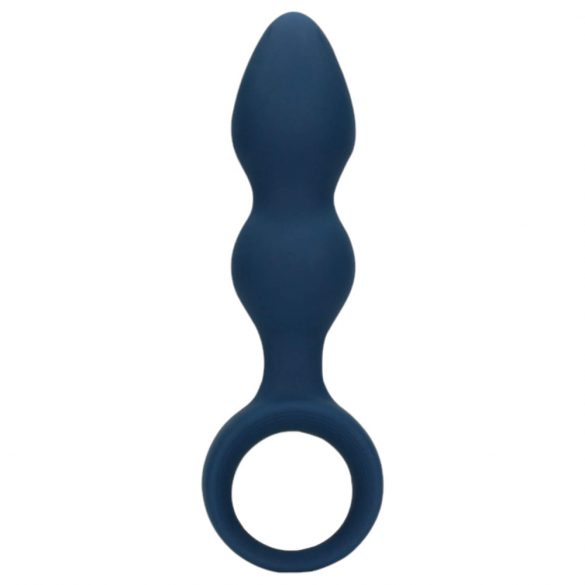 Loveline - suur anaaldildo käepidemerõngaga (sinine)