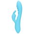 Loveline - akuga, veekindel, jänesekõrvadega kliitorimassaažiga vibraator (sinine)